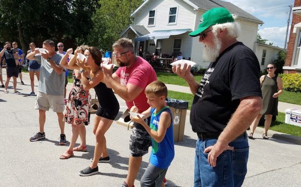 Lutefisk eating contest